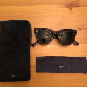 Celine (41053/S) Baby Audrey In Havana (tortoise)